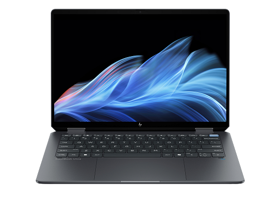 HP OmniBook Ultra Flip Laptop 14-fh0011ne, Windows 11 Home Single Language, 14", Touch screen, Intel® Core™ Ultra 7, 32GB RAM, 1TB SSD, 3K, Eclipse gray