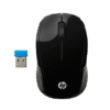 HP 200 Optical Sensor Wireless Mouse - Black-MO458